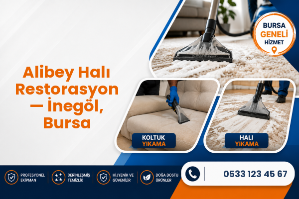 Alibey Halı Restorasyon — İnegöl, Bursa