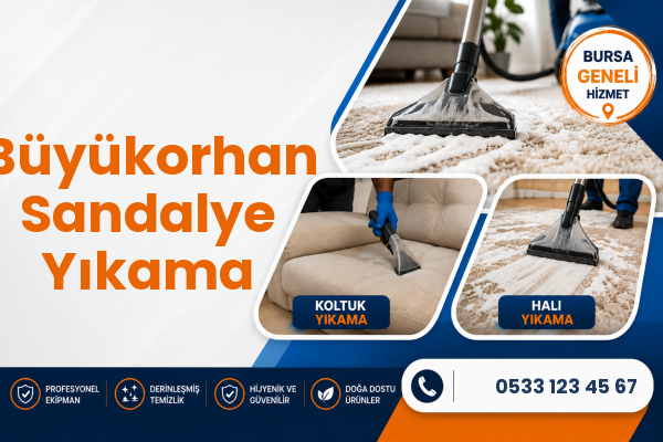 Büyükorhan Sandalye Yıkama