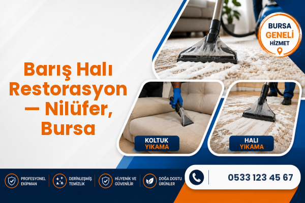Barış Halı Restorasyon — Nilüfer, Bursa
