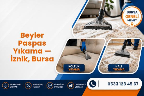 Beyler Paspas Yıkama — İznik, Bursa