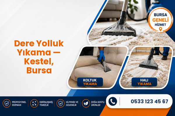 Dere Yolluk Yıkama — Kestel, Bursa