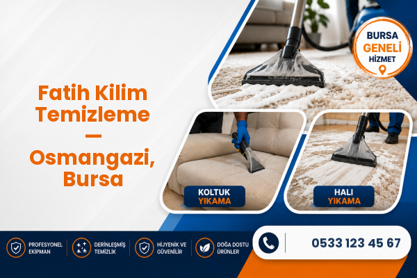 Fatih Kilim Temizleme — Osmangazi, Bursa