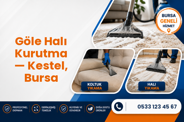 Göle Halı Kurutma — Kestel, Bursa