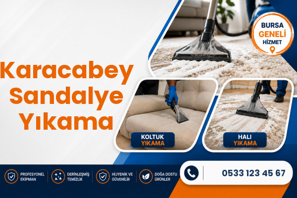 Karacabey Sandalye Yıkama