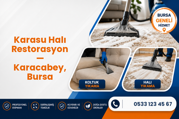 Karasu Halı Restorasyon — Karacabey, Bursa