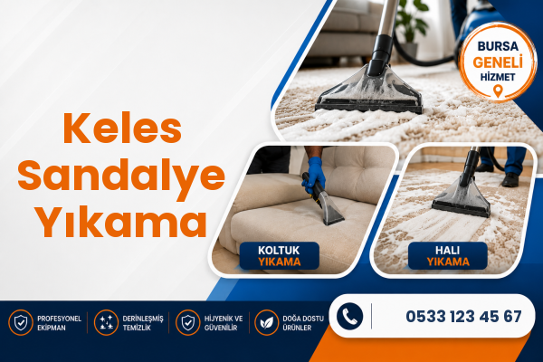 Keles Sandalye Yıkama