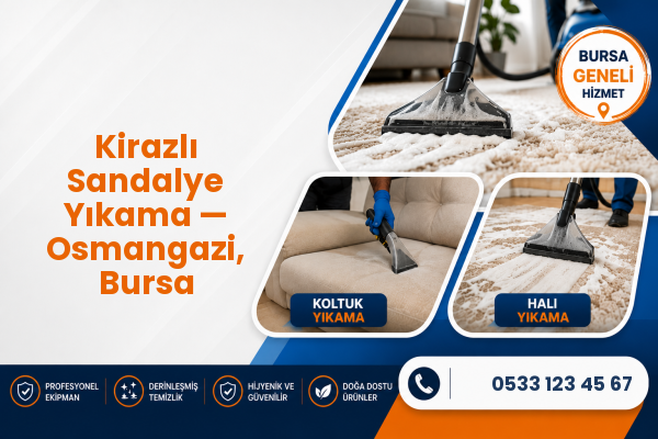 Kirazlı Sandalye Yıkama — Osmangazi, Bursa