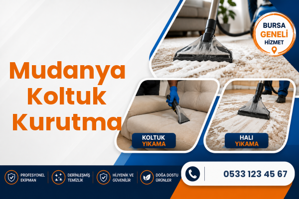 Mudanya Koltuk Kurutma