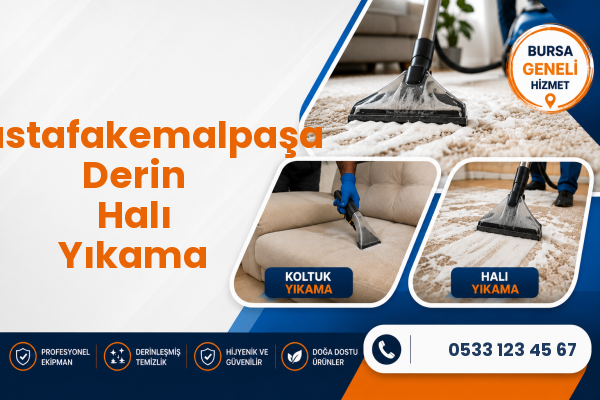 Mustafakemalpaşa Derin Halı Yıkama