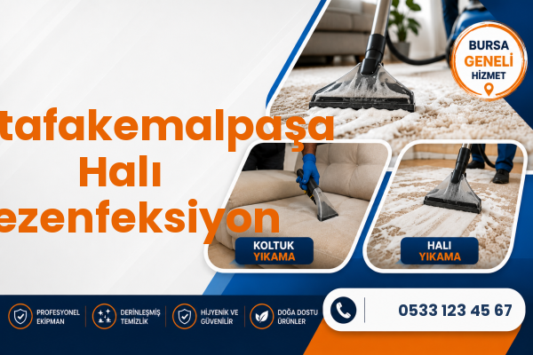 Mustafakemalpaşa Halı Dezenfeksiyon
