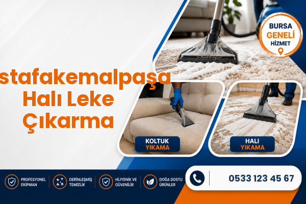 Mustafakemalpaşa Halı Leke Çıkarma