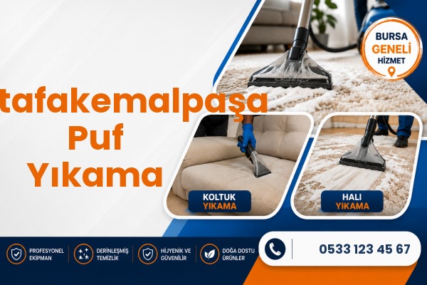 Mustafakemalpaşa Puf Yıkama