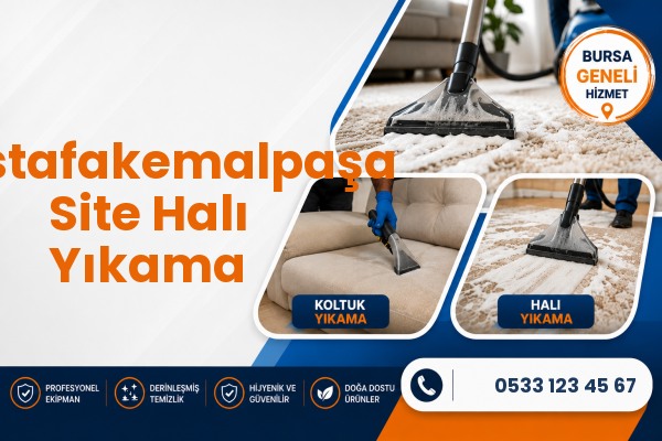 Mustafakemalpaşa Site Halı Yıkama