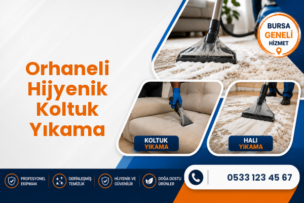 Orhaneli Hijyenik Koltuk Yıkama