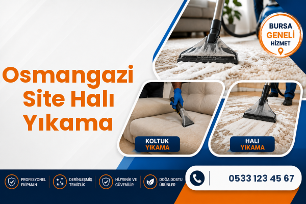 Osmangazi Site Halı Yıkama