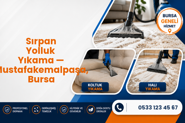 Sırpan Yolluk Yıkama — Mustafakemalpaşa, Bursa