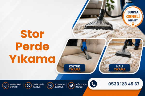 Stor Perde Yıkama