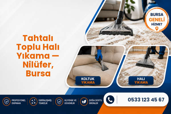 Tahtalı Toplu Halı Yıkama — Nilüfer, Bursa