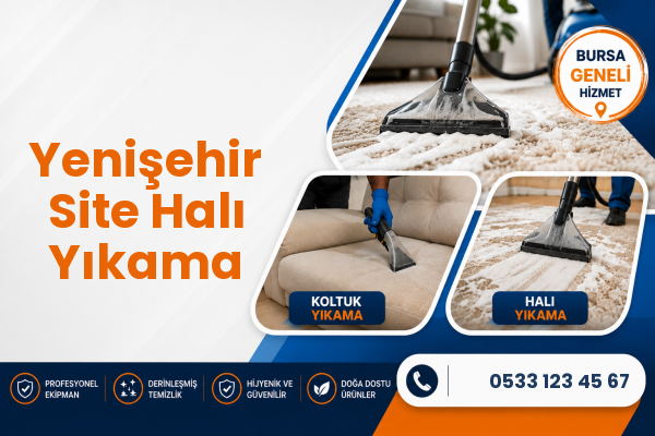Yenişehir Site Halı Yıkama